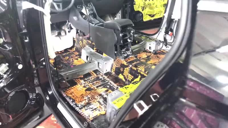 Skoda kodiaq шумоизоляция современная, полная шумка смогла превратить кодиак в