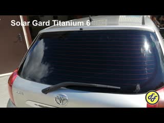 Toyota corolla vs solar gard titanium 6