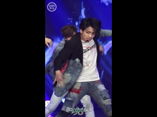 [fancam] 180608 bts fake love (jk focus) @ music bank