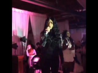 Nicki minaj performing at lil waynes daughter sweet 16