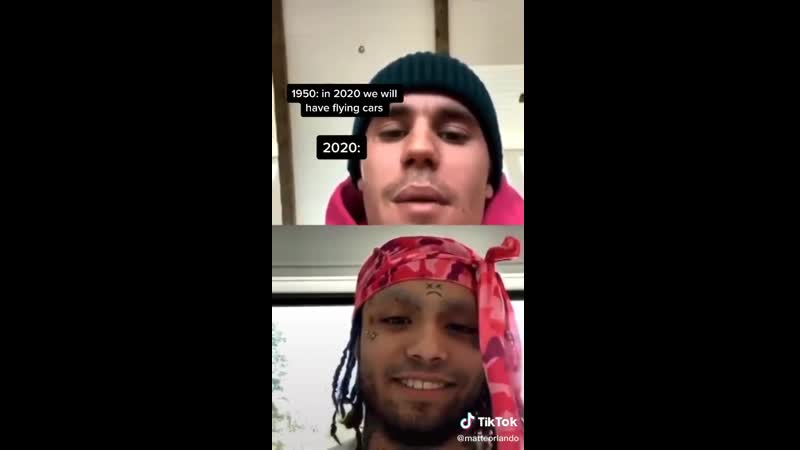 Прямой эфир джастина бибера и lil pump