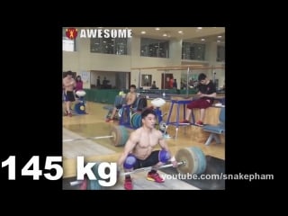 Asian weightlifters are awesome