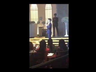 [lq fancam] 160903 at a friend's wedding party @ exo's chen
