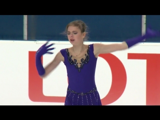 Anastasia tarakanova (rus) | ladies free skating | ljubljana 2018