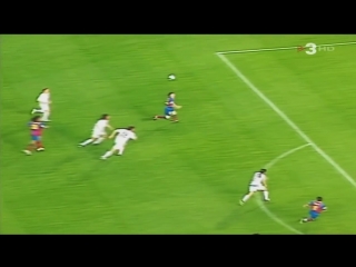 Messi 1st goal with fc barcelona vs albacete hd 2004 2005