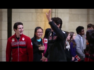 @canadianpm congratulations to @tessavirtue and @scottmoir on being named #teamcanada’s flag bearers for the opening ceremonies