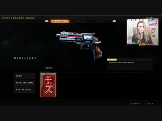 First footage of the mozu replicant mastercraft (all 3 stages) only available in reserves, tier 101+ black ops 4