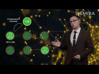 Demida рroject маркетинг план супер заработок выплаты сразу вам на кошелек 100% в сеть p2p!