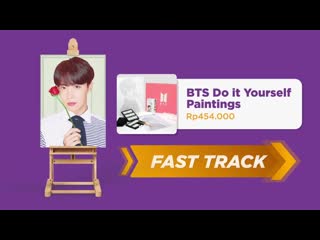 Tokopediaxbts bts ar photo booth “pose with luv”