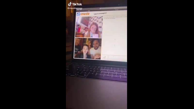 A maya postou este tiktok com vários clips do @liampayne a falar com fãs no omegle did a christmas carol on omegle to spread