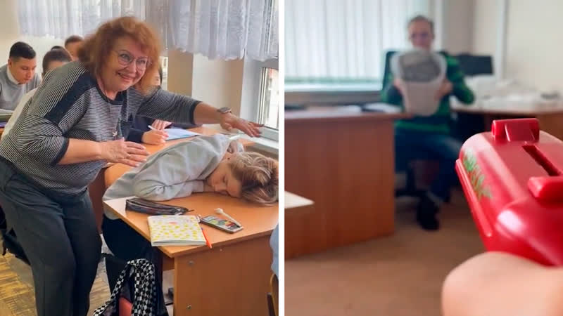 Популярное из тик ток нескучная учеба (56 часть)