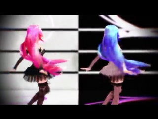 【mmd】ハイファイレイヴァー【tda式改変ミク、ルカ】