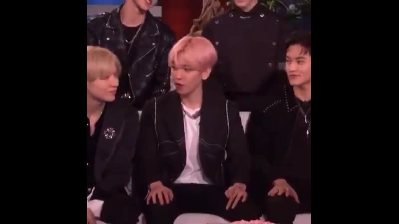 Ellen are you all single baekhyun yeah, im single but im just secretly in love with oh sehun ellenasksuperm baekhyun