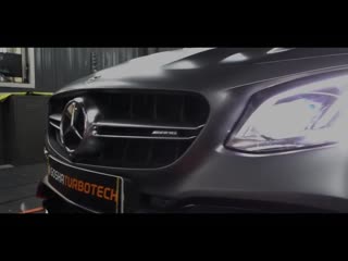 Mercedes amg e63s brabus b40s 800 gtt hi flow downpipes