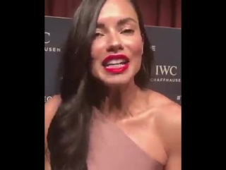 Adriana lima iwc fãs do brasil!