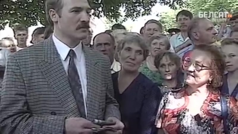 1994 год у жыцці лукашэнкі (архіўнае відэа без каментара)