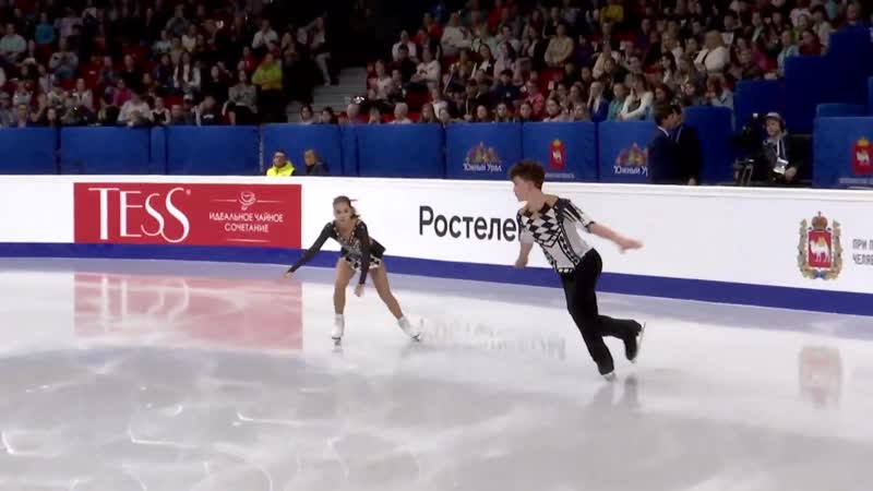 Diana mukhametzianova / ilya mironov | pairs free skating | chelyabinsk 2019