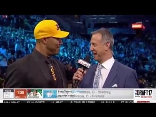 Lavar ball guarantees lonzo ball will take the lakers to the nba playoffs in his first season