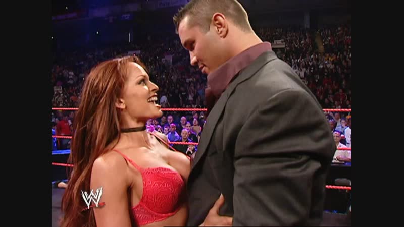 Wwe monday night raw 29th november 2004 obligatory t&amp;a randy orton &amp; melina perez &amp; maria &amp; candice michelle + christy hemme