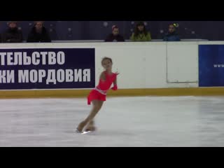 Rostelecom crystal skate 2015 girls, advanced novices кп 5 anna scherbakova rus