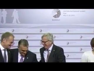Juncker im vollrausch "hallo diktator", dann gab es ohrfeigen