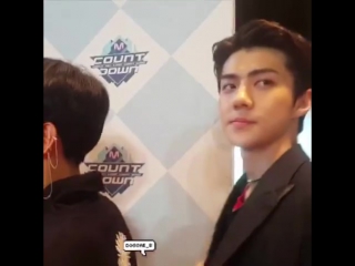 160609 sehun fancam mini fan meeting @ m!countdown