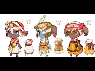 N3ds ever oasis art portfolio