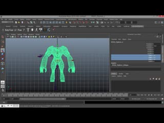 Model zbrush to maya rigging(1)