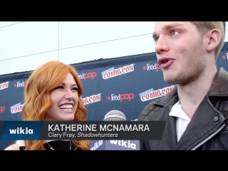 Wikia dominic sherwood & katherine mcnamara interview