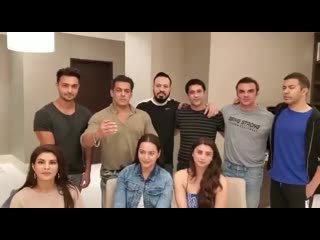 Salmankhan on insta best wishes sooraj for the release of ur film today satelliteshankar soorajpancholi @sooraj9pancholi