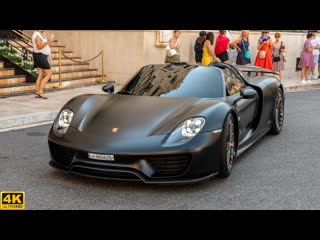 Porsche 918 spyder weissach package в монако