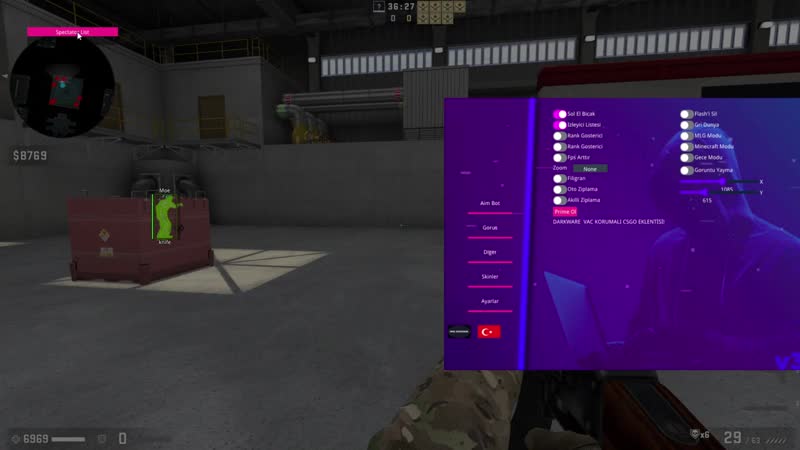 [читы от васьки] приватный чит для csgo из турции обзор / как выглядят лучшие читы