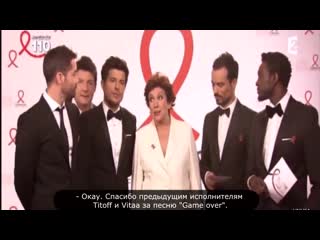 Forever gentlemen et roselyne bachelot la belle vie (sidaction 2014)