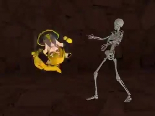 Mmd akita neru & skeleton get down