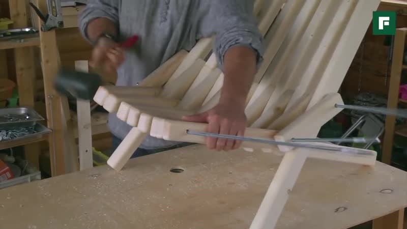 Мастер класс стильный дачный шезлонг за копейки строительные лайфхаки forum