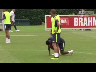 Fred injures ankle at brazil training session