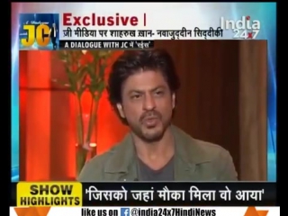 Exclusive talk with shahrukh khan and nawajuddin siddiqui on the promotion of movie 'raees'