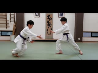 Katate mochi jiyuwaza (set of 4 throws)