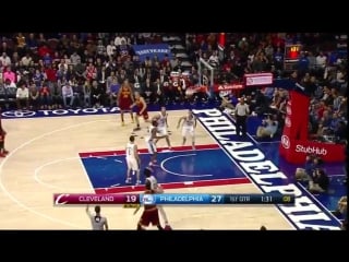 Kevin love 25 pts highlights | cleveland cavaliers @ philadelphia 76ers |