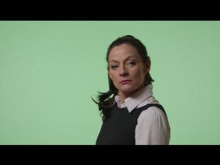 Michelle gomez being 100% serious and professional on the set of heather’s american medicine