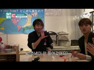 Svt club; seokmin + mingyu