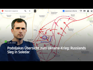 Podoljakas übersicht zum ukraine krieg russlands sieg in soledar