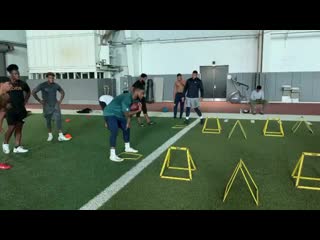 When you turn on the @nfl & you see two guys you train playing against each other @aarondonald99 @boobiemilesxxiv @rams