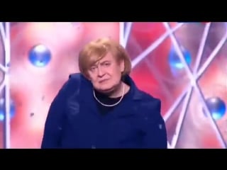 Lustig, angela merkel im russischen fernsehen! parodie!