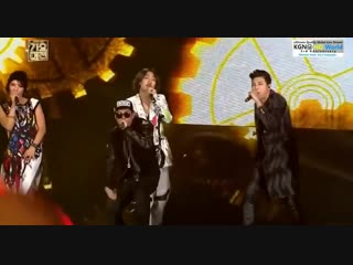 Drunken tiger, yoon mirae, bizzy, eun jiwon, bang yongguk, rap monster, zico, baro hip hop stage