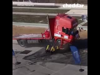 This portable barrier is small, but mighty