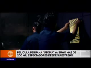 Pelicula peruana utopia ya sumo mas de 200 mil espectadores desde su estreno