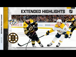 Nashville predators vs boston bruins mar 28, 2023 highlights