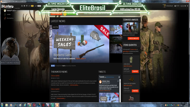 Elitebrasil # thehunter classic
