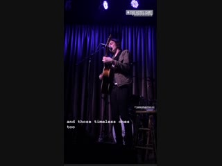 James bay hold back the river (hotel cafe, 07/02/19)